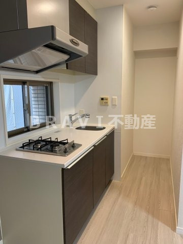 アプリーレ堺筋本町　BRAVI不動産のキッチン|【アプリーレ堺筋本町】きれいなキッチンです