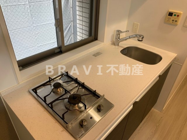 アプリーレ堺筋本町　BRAVI不動産のキッチン|【アプリーレ堺筋本町】きれいなキッチンです