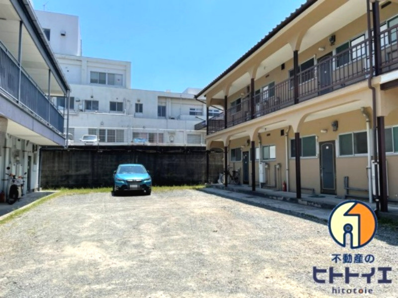 広川ゆのそアパートの駐車場