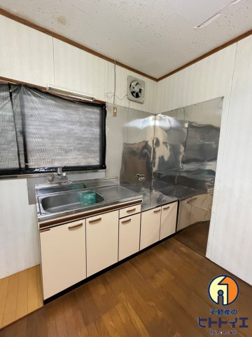 広川ゆのそアパートのキッチン