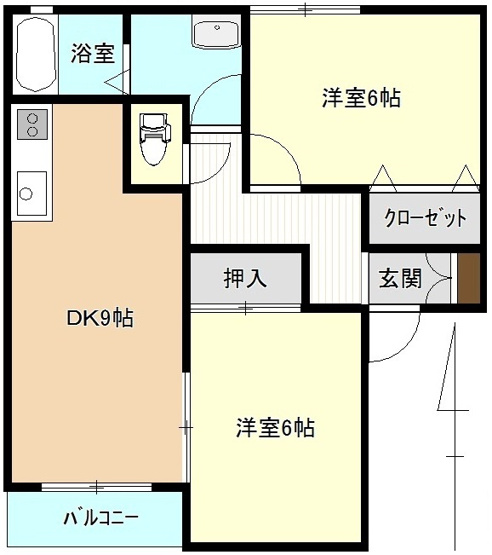 【間取り】 | 総社第３マンション