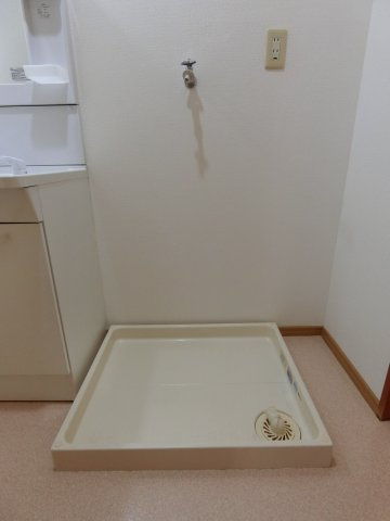 スカイホームA棟の洗面所