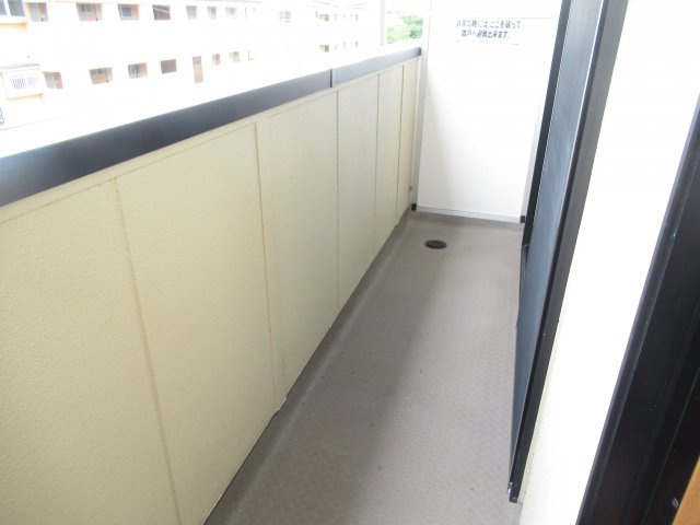 ドリームシティのバルコニー