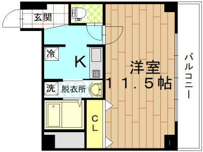 シティパルの間取り