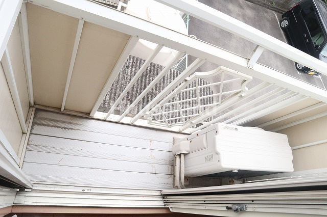 ハイツKASSANのバルコニー