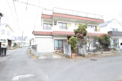 【前面道路含む現地写真】 | 東大和市中央/売地 | 南側4ｍ私道
西側2.73ｍ公道