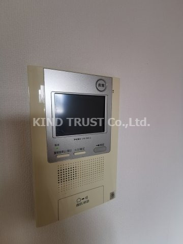 プレサンス天満ステーションフロントのセキュリティ|モニター付きインターホンです