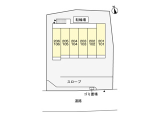 アネーロヒルⅢの区画図
