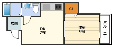 Precious J-1の間取り