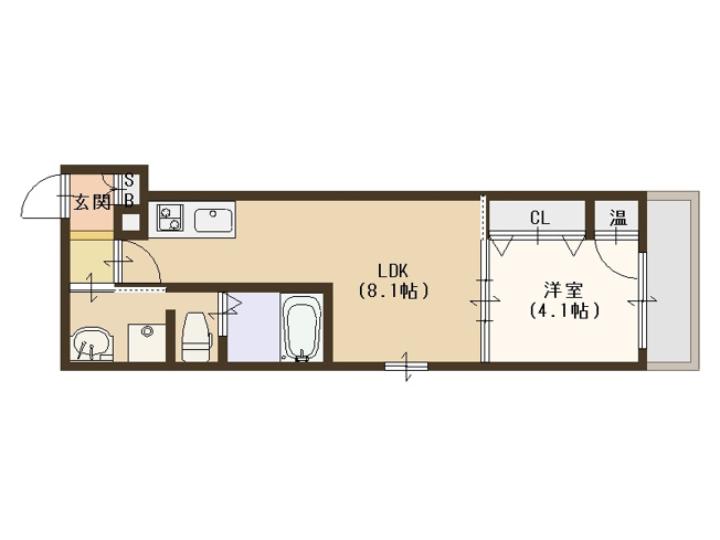 【間取り】 | i-mext住之江公園