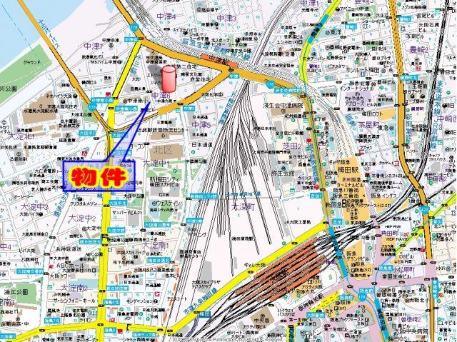 【地図】 | パレス北梅田