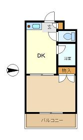 【間取り】 | パレス北梅田