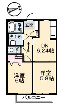 メゾン・ド・プラス　の間取り