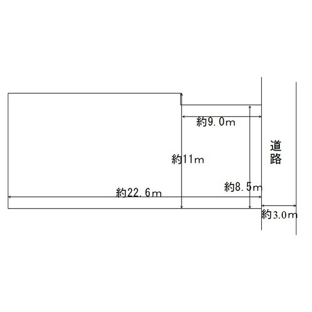 岐阜市加納東広江町の駐車場の間取り