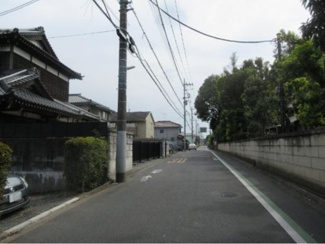 【前面道路含む現地写真】 | 前面西側6ｍ公道