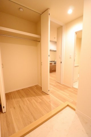 ソレイユメゾンⅡの玄関