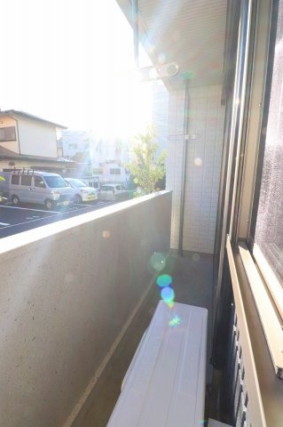 ソレイユメゾンⅡのバルコニー