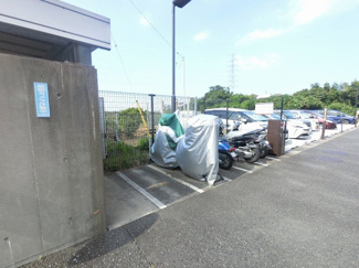 【その他共用部分】 | バイク置場です。