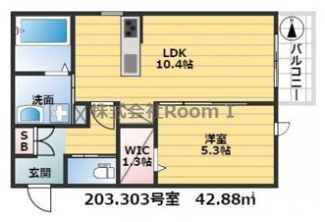 【間取り】 | Ｇｒａｎｄｅｕｒ都島