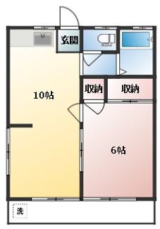 【間取り】 | オレンジハウス