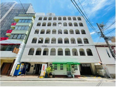 【外観】 | シルバーハイツ東寺町 | 1976年2月竣工、鉄骨鉄筋コンクリート造10階建てで、対象のお部屋4階に位置しています♪