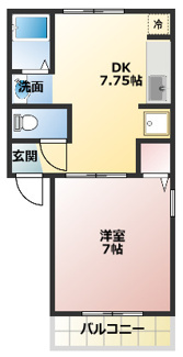 【間取り】 | セジュール楠谷