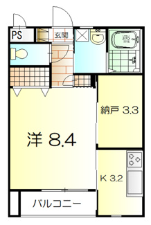 【間取り】 | ブルーマリンよし山