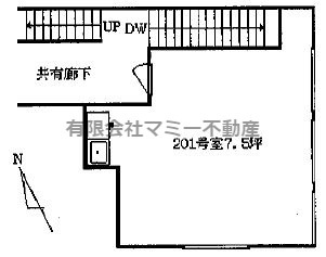 【間取り】 | 中町店舗K