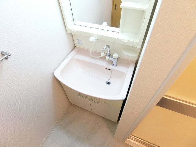 グリュンエルデみはらの洗面所