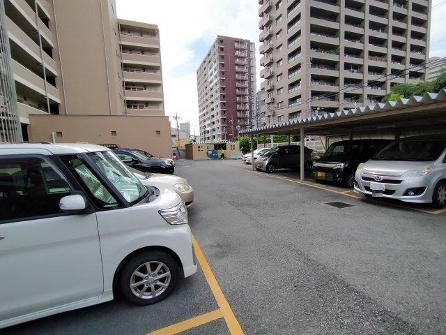 今福西コーポの駐車場|マンション敷地内の駐車場です。
※空き状況は都度確認下さい。