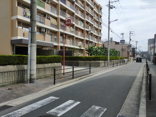 今福西コーポの周辺|周辺道路です。