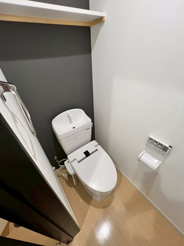 熊本市東区小山２丁目のアパートのトイレ