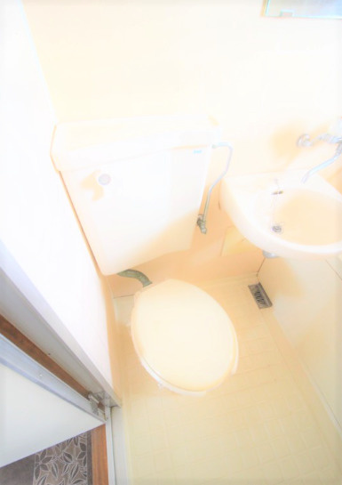 久留米市東櫛原町の賃貸マンションのトイレ|清潔感のあるトイレです