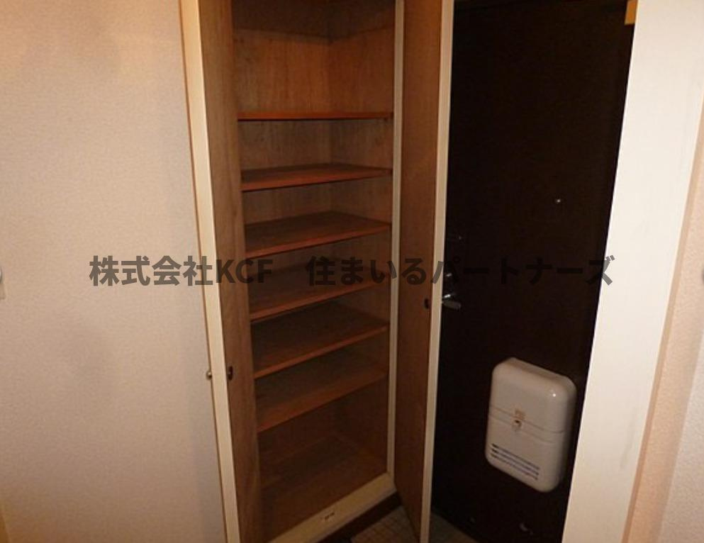 サンフォレストの玄関|収納もある玄関です