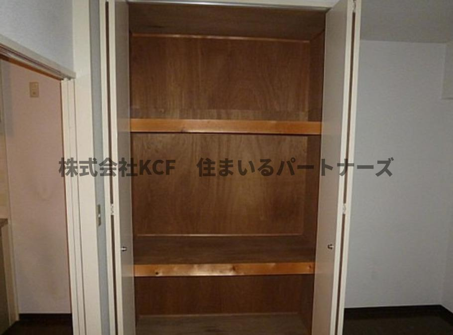 サンフォレストの収納|専用の収納スペースです