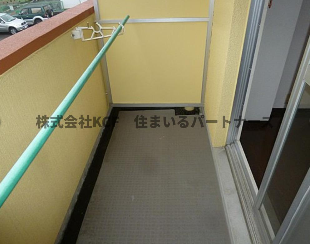 サンフォレストのバルコニー|バルコニー付きです