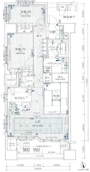 【間取り】 | サンデュエル桜城