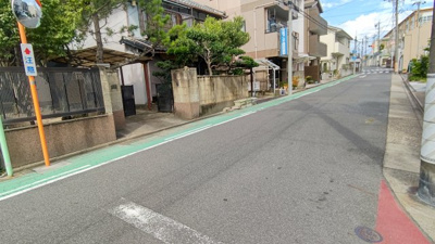【前面道路含む現地写真】 | 瑞穂区亀城町第2期　1号棟★仲介手数料無料★（御劔小学校・瑞穂ヶ丘中学校）新築一戸建て | 7/28撮影
解体工事前です。土地売りも可能です。