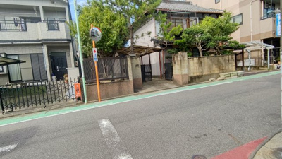 【前面道路含む現地写真】 | 瑞穂区亀城町第2期　1号棟★仲介手数料無料★（御劔小学校・瑞穂ヶ丘中学校）新築一戸建て | 7/28撮影
解体工事前です。土地売りも可能です。