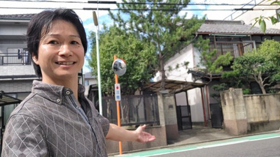 【外観】 | 瑞穂区亀城町第2期　1号棟★仲介手数料無料★（御劔小学校・瑞穂ヶ丘中学校）新築一戸建て | 7/28撮影
解体工事前です。土地売りも可能です。