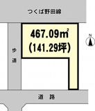 きぬの里2丁目2-11貸地の画像
