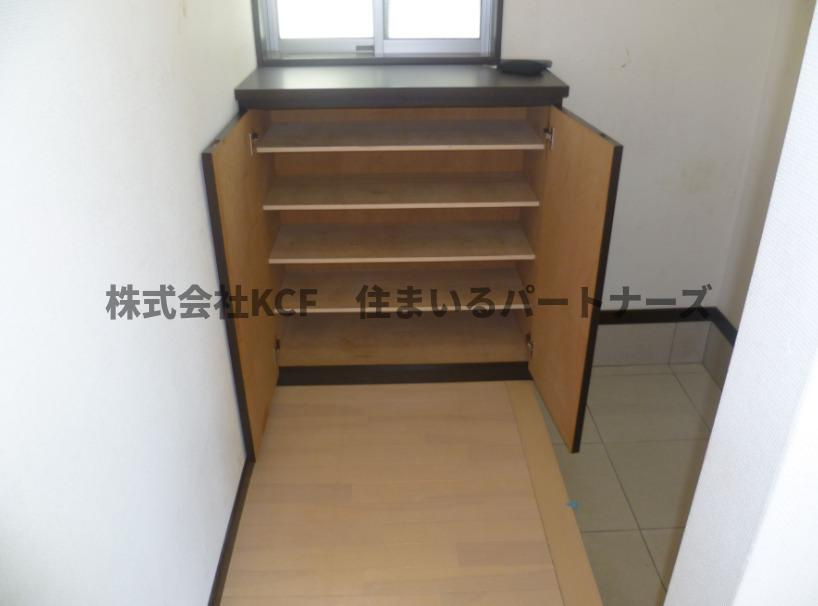 SCAL津福Ⅲの玄関|明るい玄関です