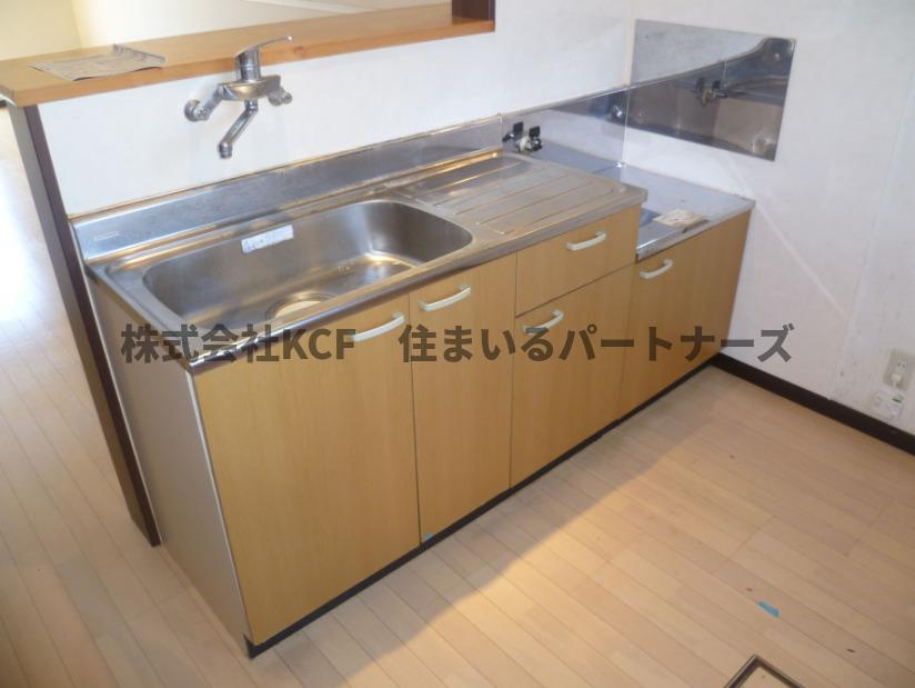 SCAL津福Ⅲのキッチン|きれいなキッチンです