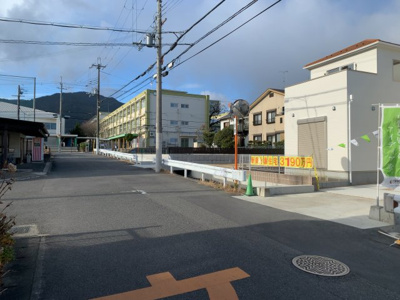 【前面道路含む現地写真】 | 大津市下阪本6丁目34　新築分譲