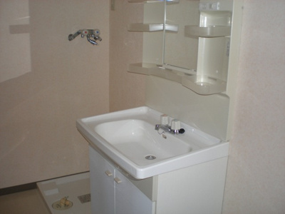 【洗面所】 | パレスこずかた橋 | 洗面所・洗濯機置場