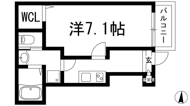 【間取り】 | リュミエール小林