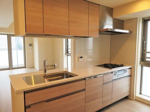 台東区東上野５丁目の賃貸マンションのキッチン