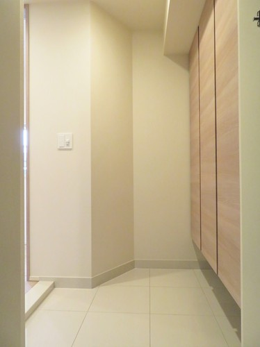 台東区東上野５丁目の賃貸マンションの玄関