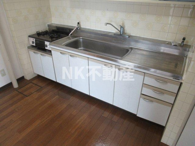 【キッチン】 | シャンポール東大阪（河内花園賃貸） | きれいなキッチンです