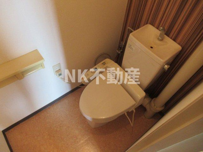 【トイレ】 | シャンポール東大阪（河内花園賃貸） | ゆったりとした空間のトイレです